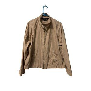 Vintage Sears The Men's Store Cotton Blend Jacket Tan Large